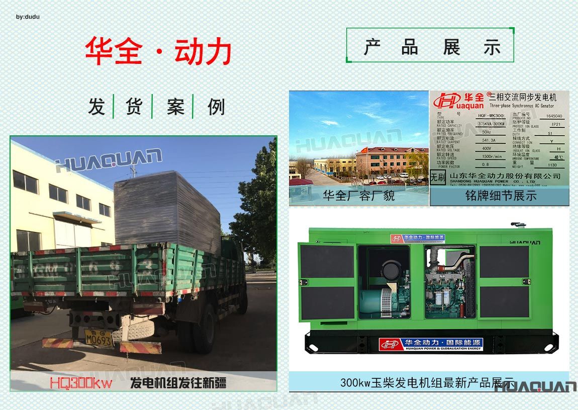 新疆客戶300kw靜音發(fā)電機組于5月20日成功出廠