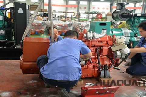 華全動(dòng)力50kw濰坊發(fā)電機(jī)組于6月24日發(fā)往河北