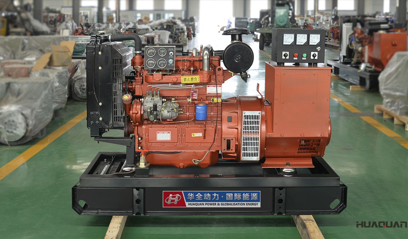 2018年4月16日華全動力40kw標配柴油發電機組發往江蘇