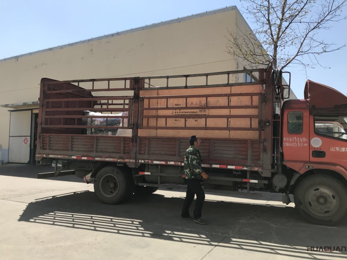 2018年4月10日華全動力500kw自動化柴油發(fā)電機(jī)組發(fā)往河北