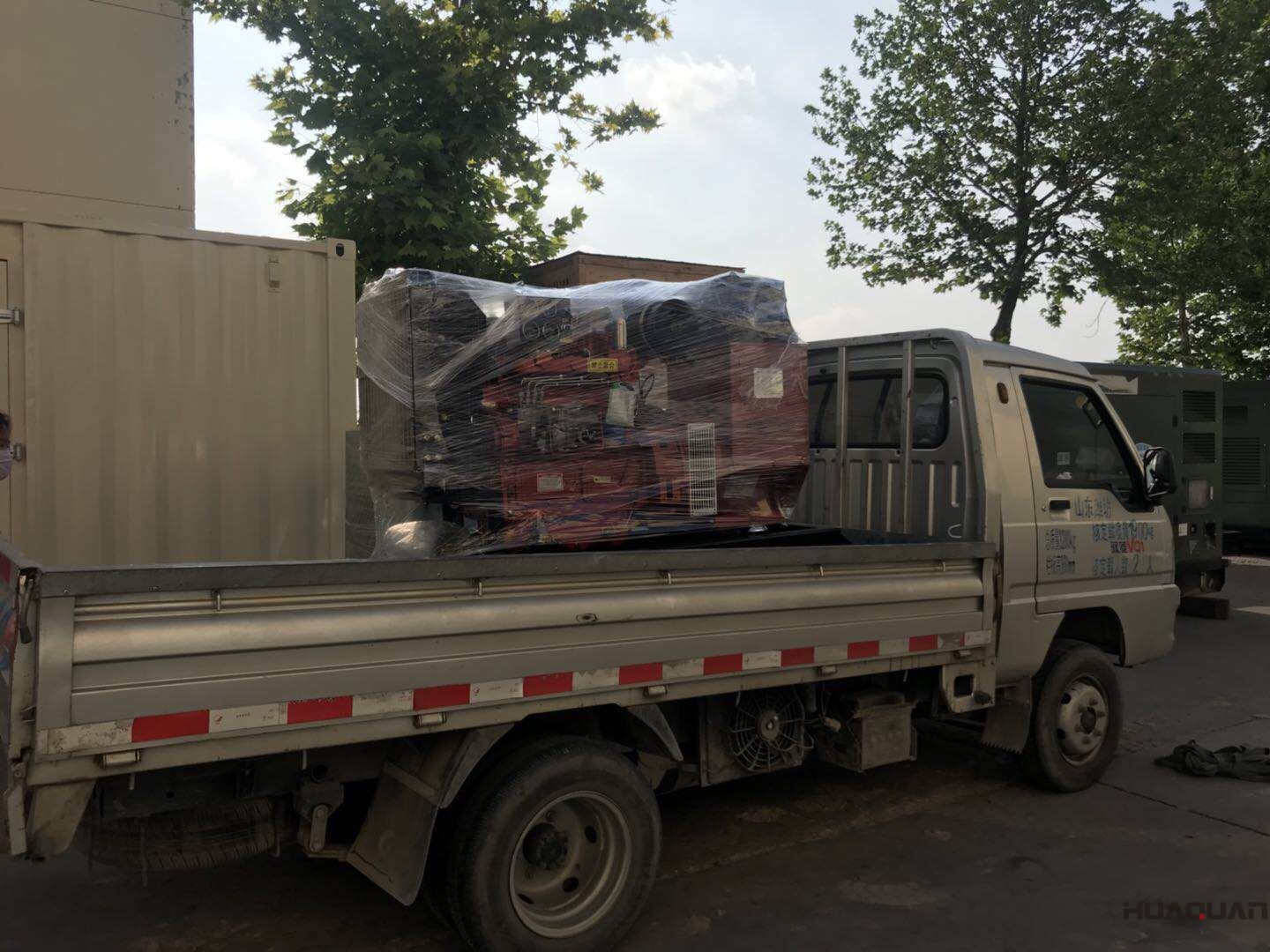 一臺40kw標配柴油發(fā)電機組于8月18日順利發(fā)往黃島港口