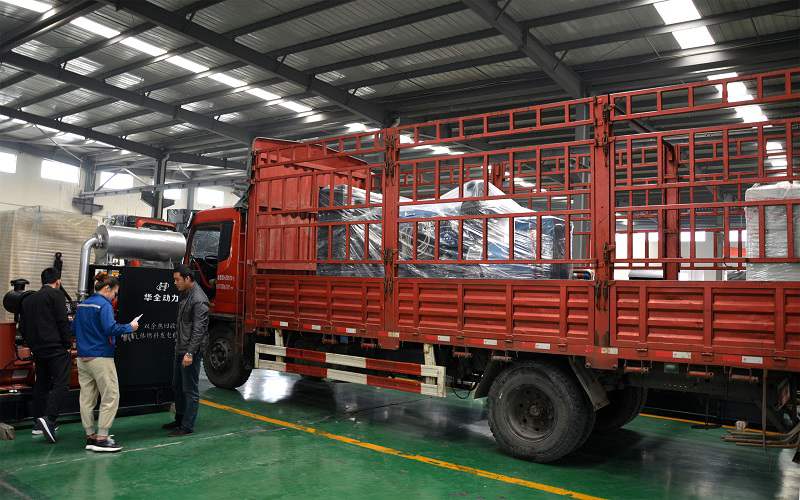 3月2日，一臺50kw標配柴油發(fā)電機組伴隨春天的氣息，從華全動力發(fā)往安徽省