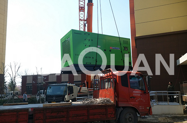 山東濱州運輸業(yè)650kW發(fā)電機組電站項目