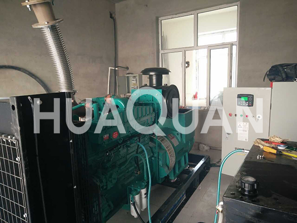 廣州市白云區(qū)加油站400kW發(fā)電機組電站