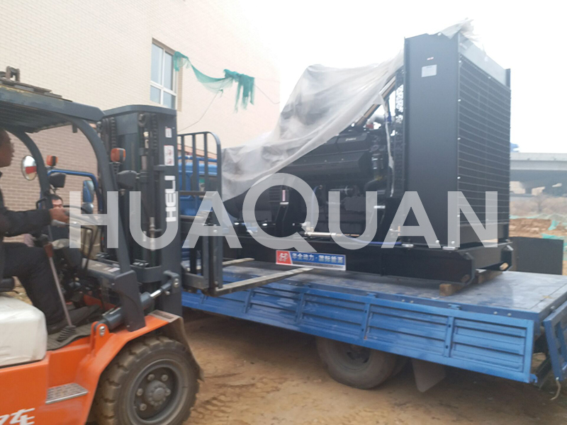 山東濟南500kW發電機組電站項目